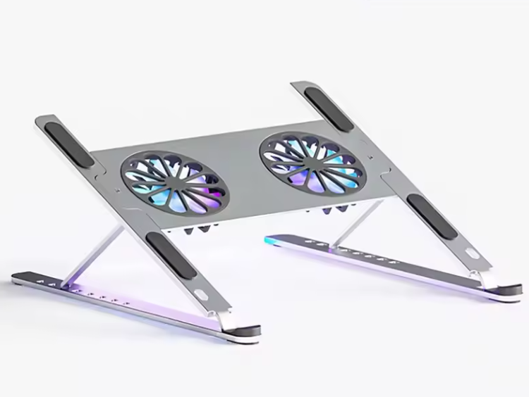 Soporte con ventilador para laptop